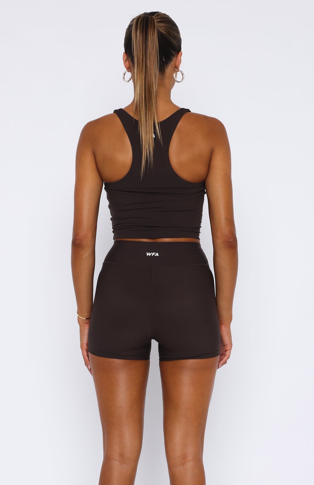 Work It Out Active Tank Espresso